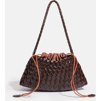 Sac à main de luxe haut de gamme, sac messager avec grande poche intérieure, sac tissé à la main populaire pour femme, sac fourre-tout à porter à l'épaule ou sous le bras