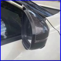 For Nissan JUKE 2019-2024 Door Side Wing Rearview Mirror Cover Trim Sticker With Horn Decoration Car Styling Auto Accessories