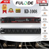 Fuluode 10-Bit Power Regulator Sequencer 8 Independent Switching Rack Power Supplies Rack-Mount Audio Power Regulator Voltage