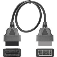For Nissan 14 Pin to OBD2 16 Pin Cable Car Diagnostic Connector 14Pin to 16Pin OBD OBDII Adapter Diagnostic Tool Car cable