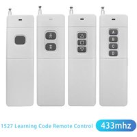 3000m ultra-long distance radio frequency remote control Garage door LED high power receiver transmitter lift boat 433Mhz