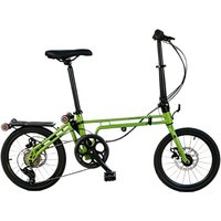 AliExpress NONE Inch Folding Bike Pushable Compact Variable‑Speed Bikes Disc‑Brake Straight Handle Road Bicycle Colorful Commuting Cycling