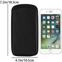New Sale Black Direct-Insert Neoprene Waterproof Phone Pouch Shockproof -Resistant Mobile Phone Protect Bag