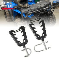 ATV UTV Gun Rack Hunting Tool Holder Rack Mount with Rubber Straps for ATV Mobility Scooter Hunting Bike Fits 0.8-1.3in Roll Bar