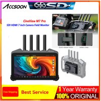Accsoon CineView M7 Pro 4K60 Wireless Video Transmitter&Receiver 7 Inch 3D lut REC709 1000NitsSDI USB-C field Camera monitor