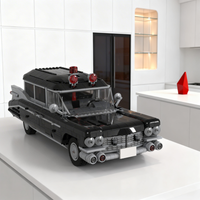 1921pcs MOC Cadillac Miller Meteor Creator Expert Model Building Blocks Creative DIY Gift Display Decor Assemble Premium Adult
