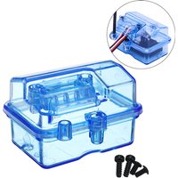 Waterproof Receiver Protector ESC Dustproof Case Transparent Box for RC Car Model 1/10 Traxxas Axial Scx10 HSP D90 D110 Part