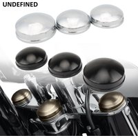 Motorcycle Upper Fork Stem Covers For Harley Sportster XL 883 1200 1988-2013 Dyna 2006-2017 Fat Bob Low Rider FXDF Softail FXD