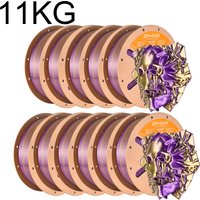 ERYONE Hyper Speed Dual Color Silk PLA Filament 3D Printer Hyper Speed Coextrusion Filament PLA Shiny