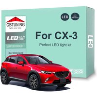 10Pcs LED Interior Light Bulb Kit For Mazda CX-3 CX3 2015 2016 2017 2018 2019 2020 2021 Car LED Map Dome Vehicle Lamp Canbus