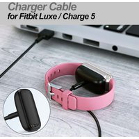 100cm USB Charger For Fitbit Charge 5 Charging Cable For Fitbit Luxe USB Charging Charger Dock With Reset Function
