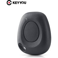 KEYYOU Soft/Hard Buttons No Blade Car Remote Key Case Fob Shell For Renault Megane Clio Scenic Laguna Espace