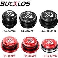 AliExpress BUCKLOS Bike Headset for 34-34/44-44/44-50.6/44-55/44-56 Bike Frame Bicycle 1 1/8 Headset Seal Bearing 28.6mm MTB Headset
