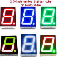 10PCS 2.3-inch digital tube 48mmX70mm digital display screen "8" high 56.8mm 7-segment digital tube 23101 series