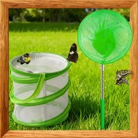2 Types Retractable Fishing Net Insect Butterfly Dragonfly Net Outdoor Portable Fishing Net Children Fun Game Fishing Toys