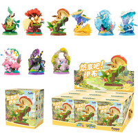 New Pokemon Anime Action Figure Enjoy Club Eevee Family Series Blind Box Sylveon Espeon Leafeon Genuine Model Figurine Toys Gift