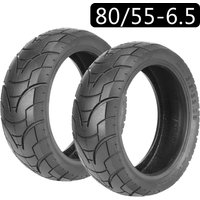 2PCS 80/55-6.5 Tubeless Tire For Electric Scooters High-Quality Super Wear Front Rear Wheel Vacuum Tires Replacement Accessories