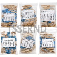150PCS 300PCS 1/2W 1W 2W 3W Resistance 1% Metal Film Resistor Assortment Kit Set 30Kinds Each 5/10PCS 1R~750R 1K~820K Ohm