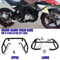 For BMW G310GS G310R G310 GS G 310 GS/R G310 R 2017-2020 2019 Highway Crash Bars Engine Guard Tank Protector Bumper Stunt Cage