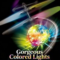 New Flying Ball Luminous Kid's Flight Balls Electronic Infrared Induction Aircraft Remote Control Toys LED Light Mini Helicopter