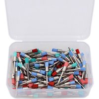 100PCS Dental Polishing Brush Nylon Flat Head Latch Teeth Polish Prophy Brushes For Contra Angle Machine Dentistry Material