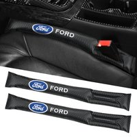 1Pcs PU Leather For Ford Focus Fiesta Ranger Mondeo S-MAX Kuga Mustang Car Seat Gap padding Seat plug Leakproof Pads Accessories