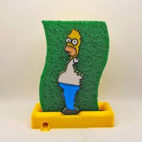 Lustige Küche Lagerung Homer Simpsons Schwamm Halter Waschbecken Abfluss Rack Korb Haushalts Versorgung Zubehör Cocina Gadgets Cozinha