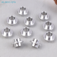 NEW 10Pcs 10.3MM Aluminium Skateboard Scooter Bearing Spacers Skate Wheel Replacement Bearing Bushing For Roller Skates Parts