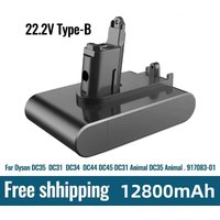 22.2V B 12800mAh DC31 B battery for Dyson DC31, DC31B, DC35, DC44, DC45 portable vacuum cleaners
