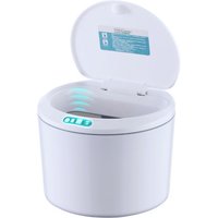 Desktop Sensor Waste Basket Multi Functional Automatic Desktop Sensor Trash Can Quick Opening Electric for Office for Rubbish