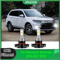 12v LED Fog Light Bulb H16 5202 White Feature High-Performance Chips For Mitsubishi Outlander 2014 2015 2016 2017 2018