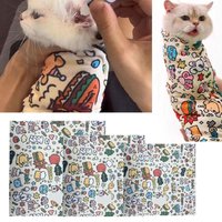 Self Adhesive Cat Wrap Cloth Anti Scratch Bite Escape Pet Grooming Nail Clipping Medicine Calming Tool Multifunctional Fabric