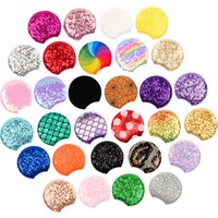 2 Pairs/Lot Wholesale Sequin 3.5"Mouse Ears Decorate Cartoon Character Wholesale Headband Featival Party DIY Hair Accessorie