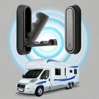 1PC for RV Bathroom Home Camper Caravan RV Interior Accessories Clothes Hook Aluminium Alloy Foldable Clothes Hook Storage