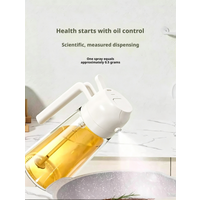 Glass spray oil pot - Commercial use for catering, household use for seasonings, oil bottle for baking, spray oil bottle for hom