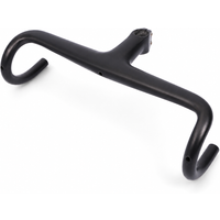 Carbon Integrated Road Bike Handlebar One Piece Drop Bar Stem 400/420/440mm Internal Routing 265g Light Cockpit
