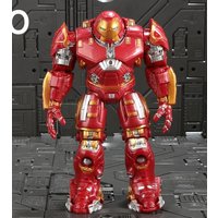 Hulkbuster Hulk Ironman Super Hero PVC Action Figure Collectible Model Toys with Light