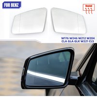 For Benz S C E Class W212 W204 Left & Right Side Heated Wing Door Mirror Rearview Rear View Glass Car Accessories Body Kit Parts
