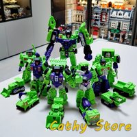 New Blokees Devastator Transformers Starry Edition Vol.1 2 3 Devastator Mini Pocket Optimus Prime Blind Box Mystery Box Toy Gift