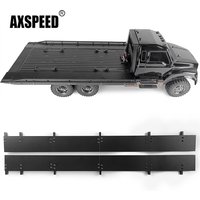 AXSPEED 1Set Aluminum Alloy Rear Bucket Widened Board Plate for TRX-6 T6 88086 Ultimate Hauler 1/10 RC Flatbed Car Truck Parts