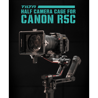 TILTA for Canon R5C TA-T32-B-B Half Camera Cage for Canon R5C Lightweight Kit HDMI Cable clamp Xeno Top Handle EF Mount Adapter