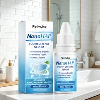 Tooth Serum Nano Hydroxyapatite Teeth Whitening Essence, Deep Cleansing Breath Freshener, Gentle Oral Care Tooth Repair Serum