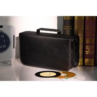 Durable 128 Capacity DVD Cases Organizer - CCidea Portable CD Wallet for Home & Travel - Plastic Protective Carrying Binder