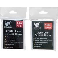100pcs Clear Trading Card Sleeves Perfect for Double-sleeving and Compatible with Pokemon Mtg Cards Sport Baseball Cards