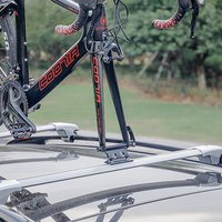 Bicycle Fork Clamp Quick Release Carrier Aluminum Alloy Bicycle Storage Transportation Front Fork Block Mount Rack
