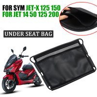 Under Seat Storage Bag For SYM JET-X 125 150 X125 X150 JET 14 50 JET14 125 200 Motorcycle Accessories Seat Bag Pouch Tool Bag