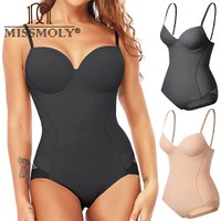 MISSMOLY Women Slimming Bodysuits One-piece Shapewear Tops Tummy Control Body Shaper Built-in Bra Camisole Jumpsuits 2025
