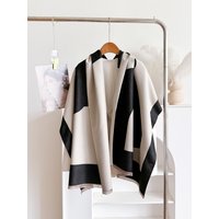 Animal horse Winter Ourdoor Women Scarf Cashmere Thicken Warm Shawl Pashmina Scarves Female Double-sided Wrap Ladies