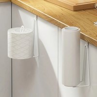 No Drill Stainless Steel Wall-Mounted Toilet Paper Holder Space-Saving Bathroom And Outdoor Storage Toilet Accessories