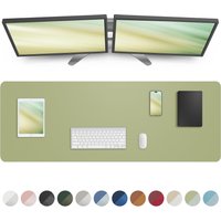 Sage Green Multicolor Option XXL Desk Mat Waterproof Non-Slip Rubber Base Desk Pad Protector for Office Home Gaming Desktop